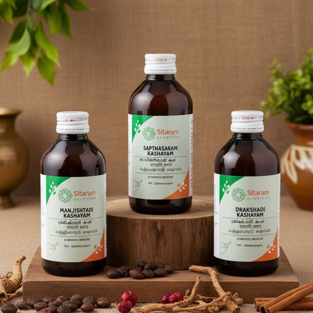 Sitaram Ayurveda Kashayam-Abkochungen collection