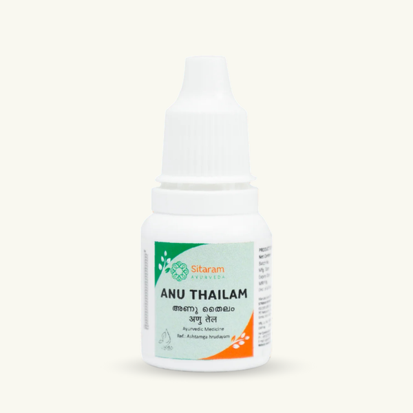 Sitaram Ayurveda, Anu Thailam, 10 ml, klassisches ayurvedisches Thailam