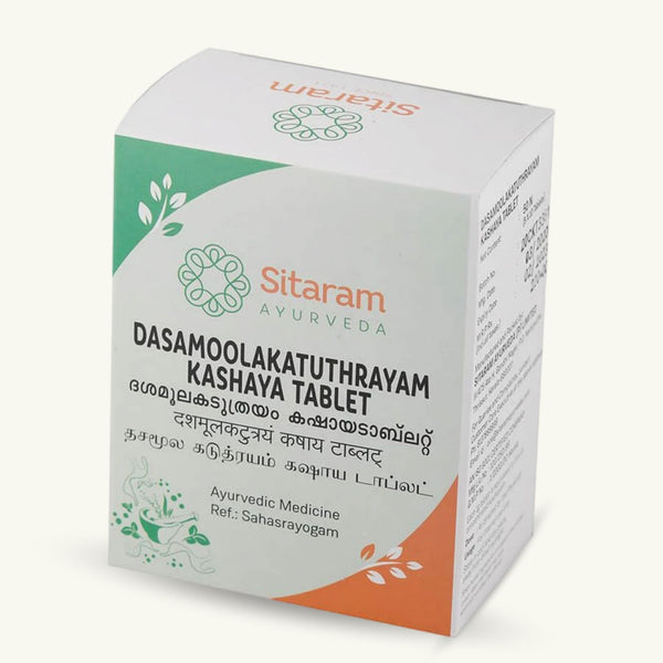 Sitaram Ayurveda, Dasamoolakatuthrayam Kashayam Tabletten, ayurvedisches Nahrungserganzungsmittel