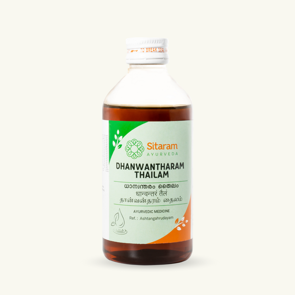 Sitaram Ayurveda, Dhanwantharam Thailam, klassisches ayurvedisches Thailam
