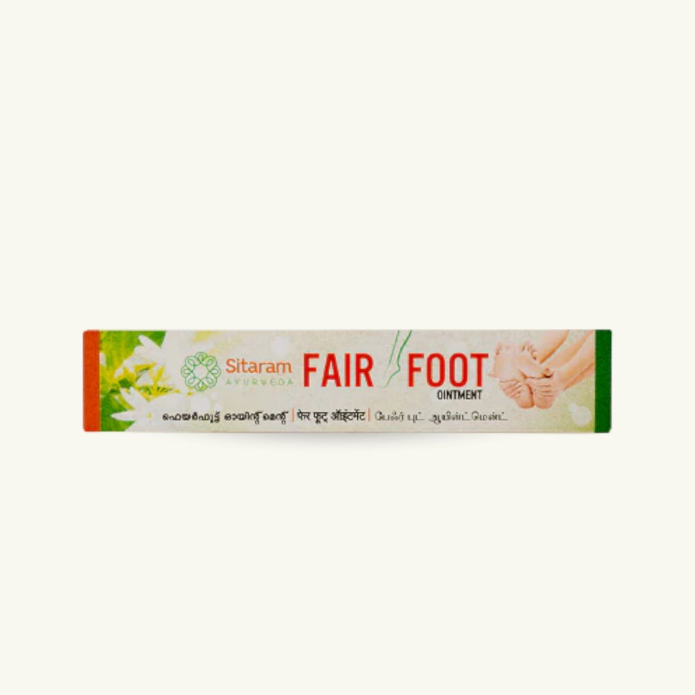 Sitaram Ayurveda, Fair Foot Salbe, 15 g, klassische ayurvedische Zubereitung