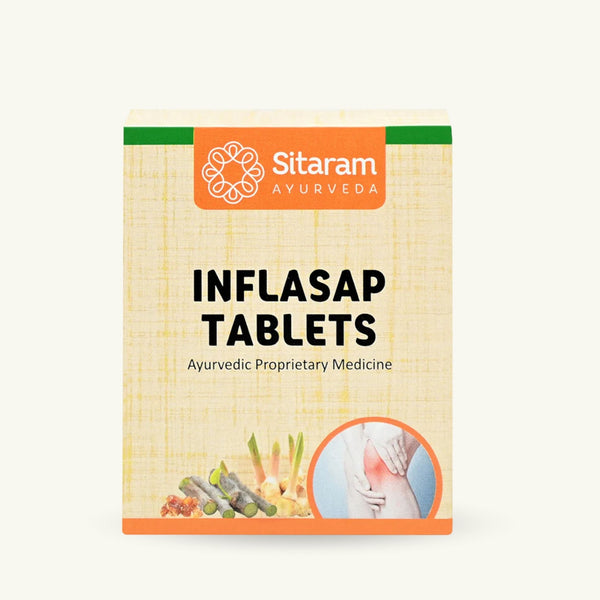 Sitaram Ayurveda, Inflasap Tabletten, 50 Tabletten, ayurvedisches Nahrungserganzungsmittel