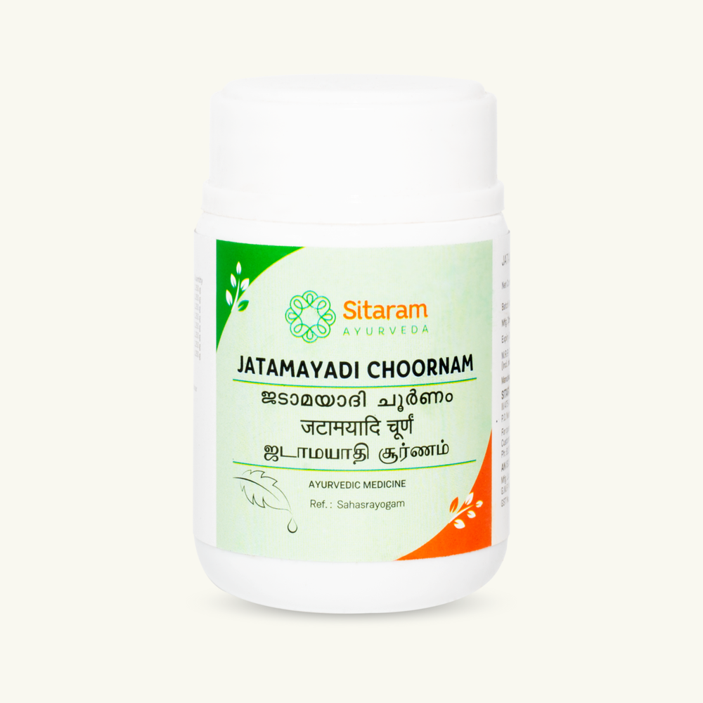 Sitaram Ayurveda, Jatamayadi Churnam, klassische ayurvedische Zubereitung