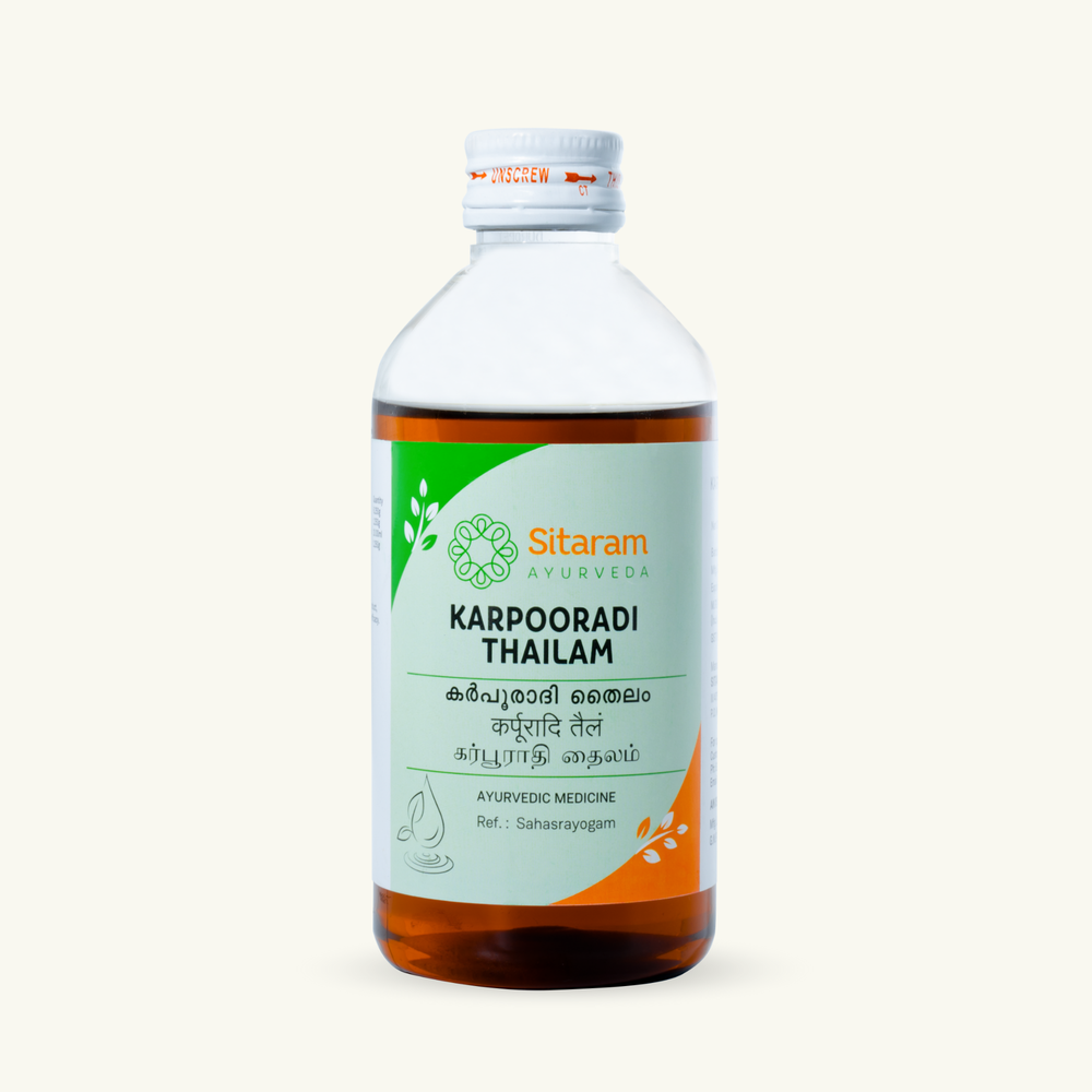 Sitaram Ayurveda, Karpooradi Thailam, klassisches ayurvedisches Thailam