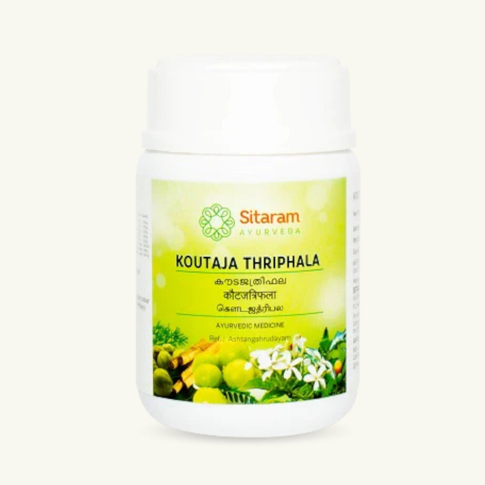 Sitaram Ayurveda, Koutaja Thriphala Lehyam, 100 g, ayurvedisches Nahrungserganzungsmittel