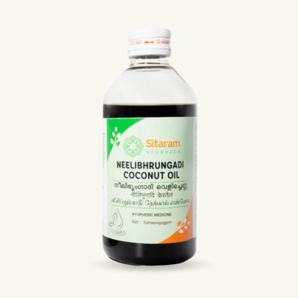 Sitaram Ayurveda, Neelibringadi Kokosöl, 200 ml, klassische ayurvedische Zubereitung