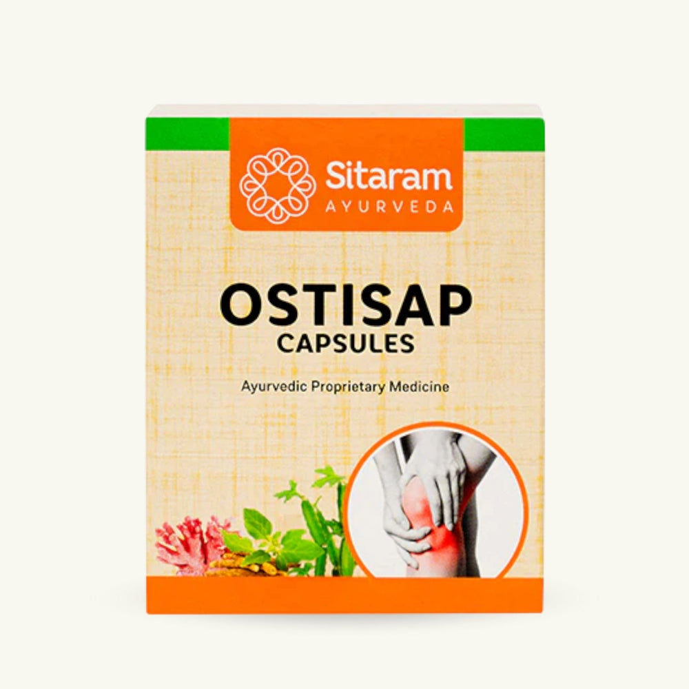 Sitaram Ayurveda, Ostisap Kapseln, 50 Kapseln, ayurvedisches Nahrungserganzungsmittel