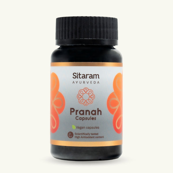 Sitaram Ayurveda, Pranah Kapseln, ayurvedisches Nahrungserganzungsmittel