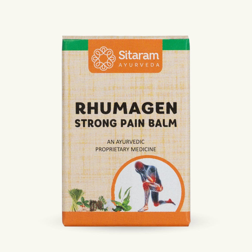 Sitaram Ayurveda, Rhumagen Kräuterbalsam, klassische ayurvedische Zubereitung