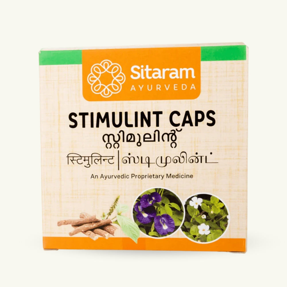 Sitaram Ayurveda, Stimulint Kapseln, 100 Kapseln, ayurvedisches Nahrungserganzungsmittel