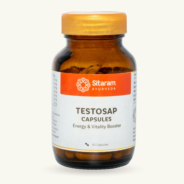 Sitaram Ayurveda, Testosap Kapseln, ayurvedisches Nahrungserganzungsmittel
