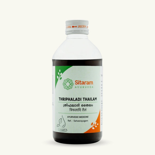 Sitaram Ayurveda, Triphaladi Thailam, klassisches ayurvedisches Thailam