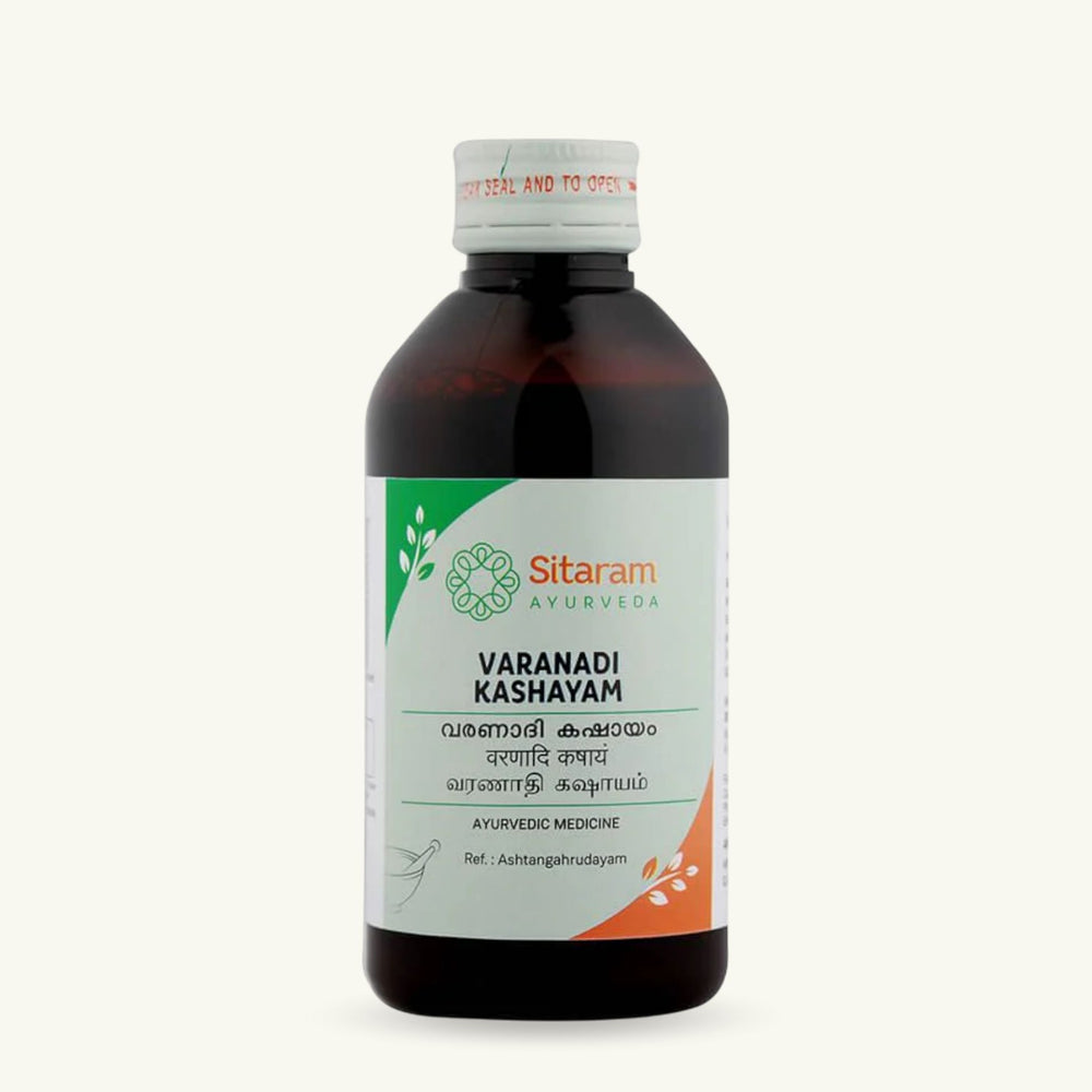 Sitaram Ayurveda, Varanadi Kashayam, 200 ml, ayurvedisches Nahrungserganzungsmittel