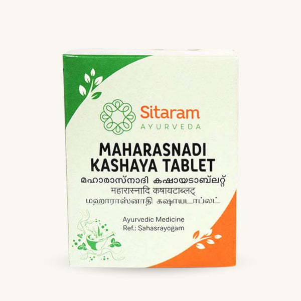 Sitaram Ayurveda, Maharasnadi Kashayam Tabletten, 50 Tabletten, ayurvedisches Nahrungserganzungsmittel